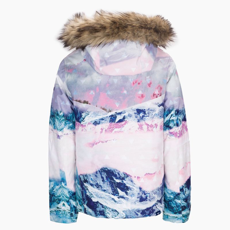 Snowboardjacke für Kinder ROXY Jet Ski SE Girl 2021 bright white pyrennes 2