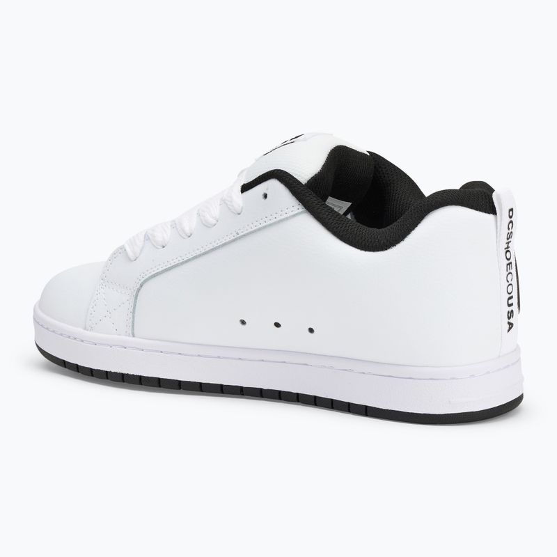 Schuhe Herren DC Court Graffik white / black / black 3