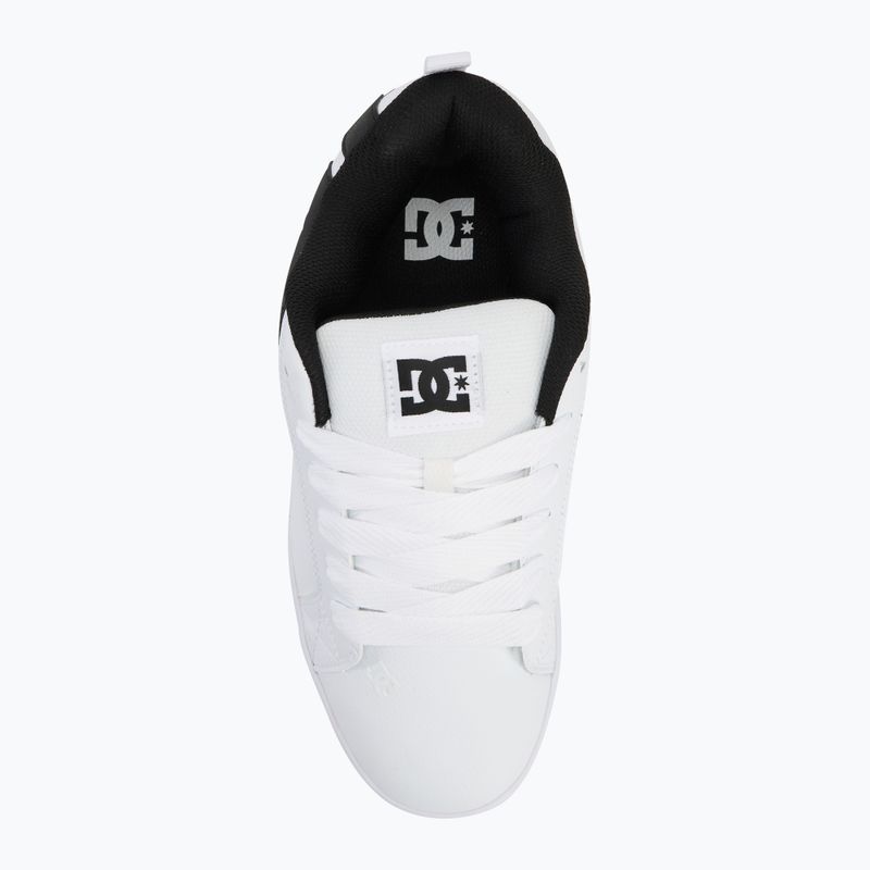 Schuhe Herren DC Court Graffik white / black / black 5