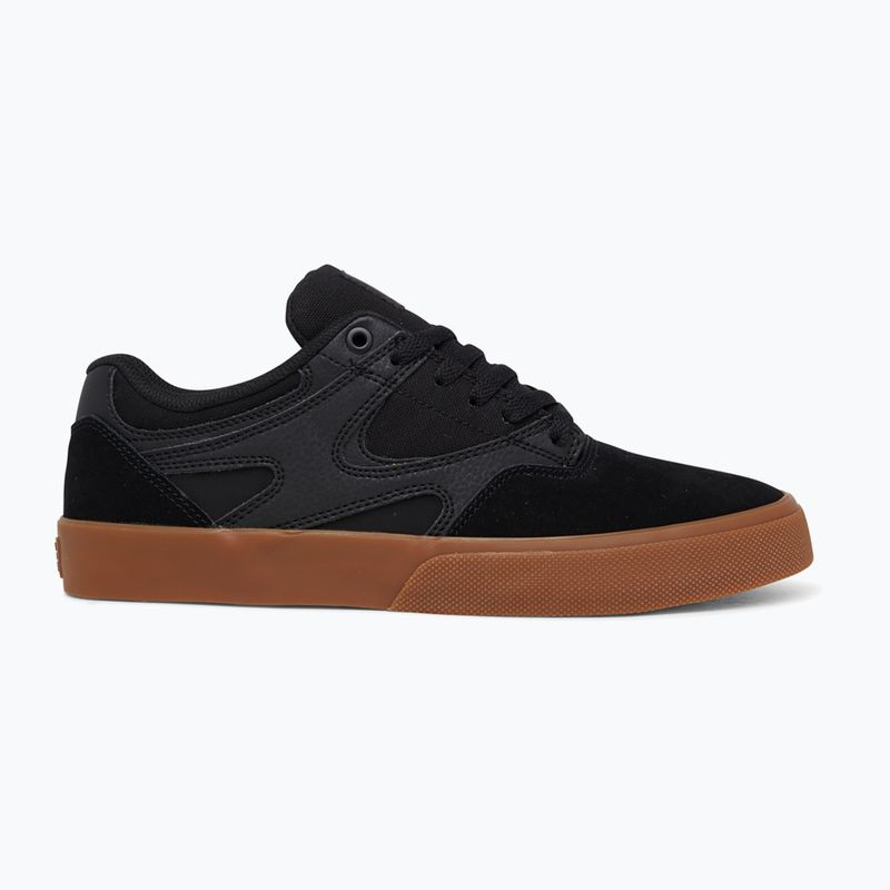 DC Kalis Vulc Herrenschuhe schwarz/schwarz/gum 7