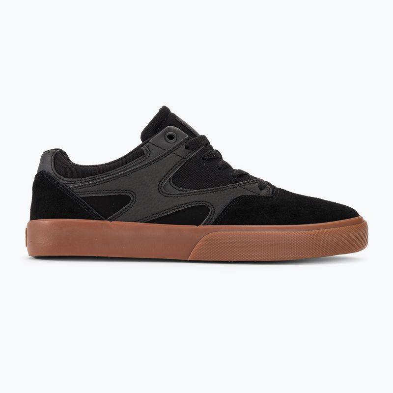 DC Kalis Vulc Herrenschuhe schwarz/schwarz/gum 2