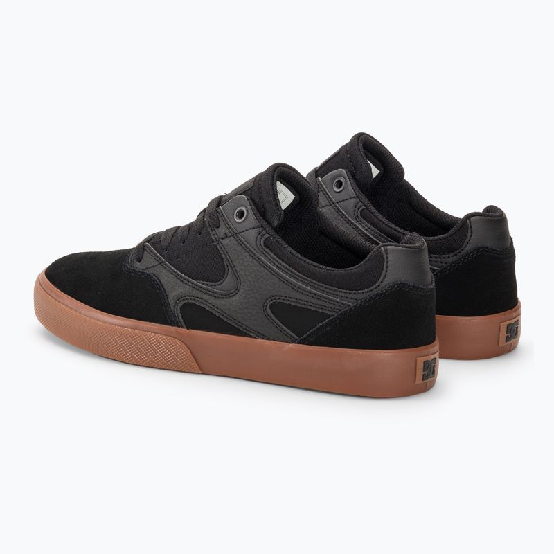 DC Kalis Vulc Herrenschuhe schwarz/schwarz/gum 3