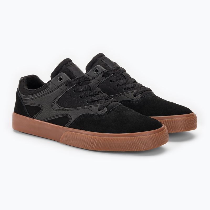 DC Kalis Vulc Herrenschuhe schwarz/schwarz/gum 4