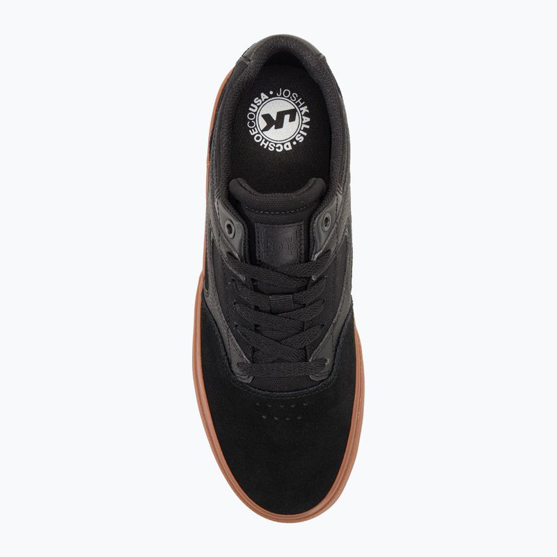 DC Kalis Vulc Herrenschuhe schwarz/schwarz/gum 6