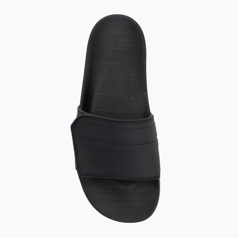Quiksilver Rivi Slide Adjust schwarz/grau/schwarz Herren-Flip-Flops 5