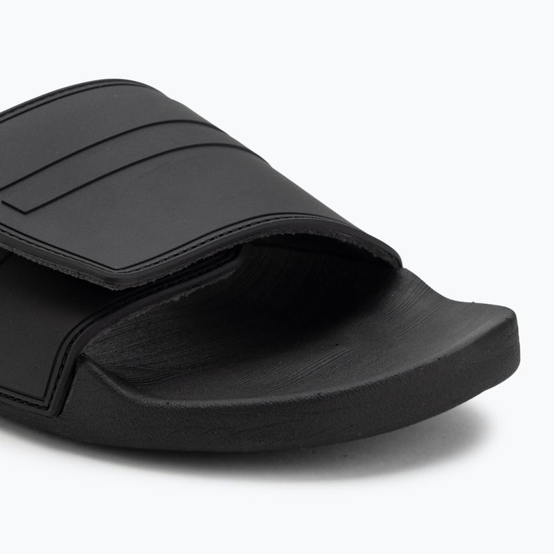 Quiksilver Rivi Slide Adjust schwarz/grau/schwarz Herren-Flip-Flops 7