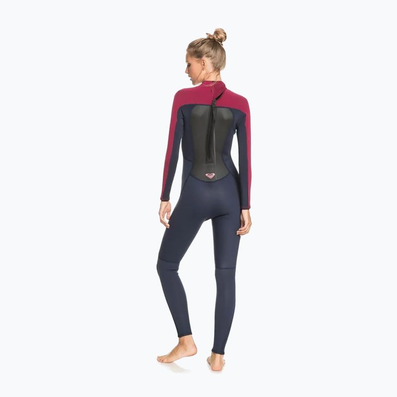 Neoprenanzug für Frauen ROXY 3/2 Prologue BZ FLT 2021 dark navy/burgundy 7