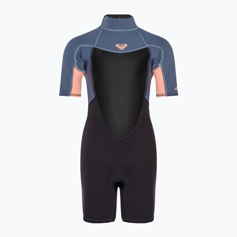 Schwimmschaum für Kinder ROXY 2/2 Prologue Girl BZ SS SP FL 2021 cloud black/powderdgrey/sunglow 2