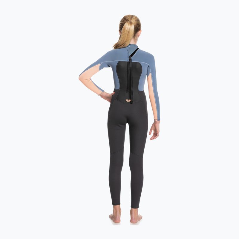 Schwimmschaum für Kinder ROXY 4/3 Prologue Girl BZ GBS 2021 cloud black/powderdgrey/sunglow 6
