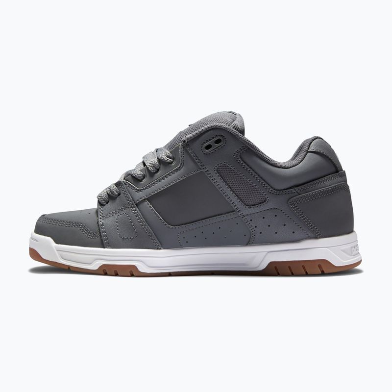 Schuhe Herren DC Stag grey / gum 10