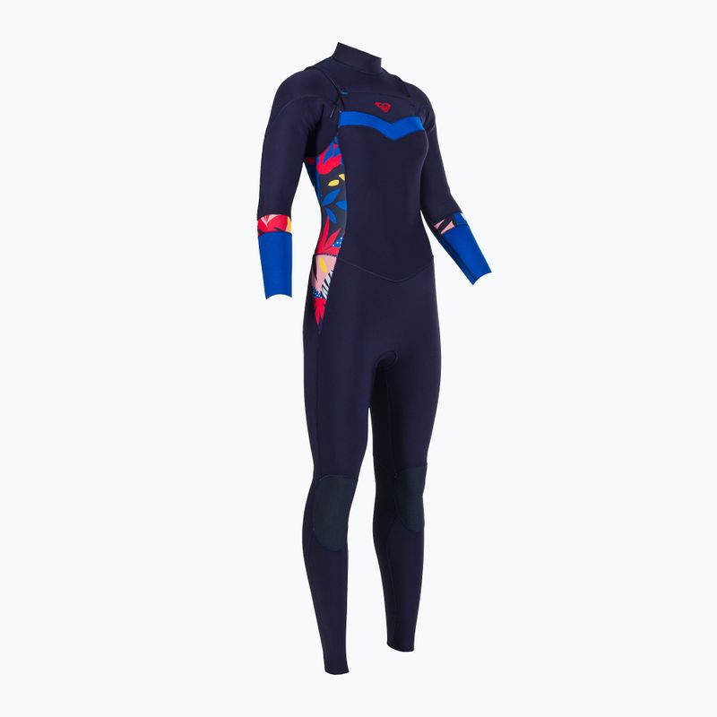 Neoprenanzug für Frauen ROXY 4/3 Syncro FZ GBS 2021 navy nights/yacht blue