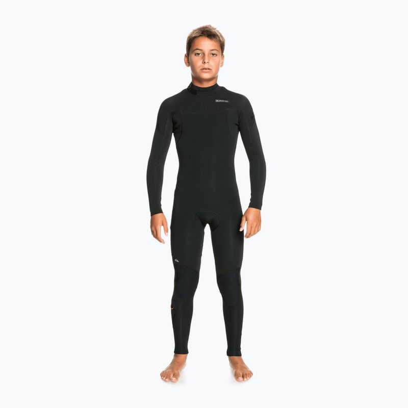Quiksilver Everyday Sessions 4/3 mm Kinder Schwimmen Schaum schwarz EQBW103070-KVD0