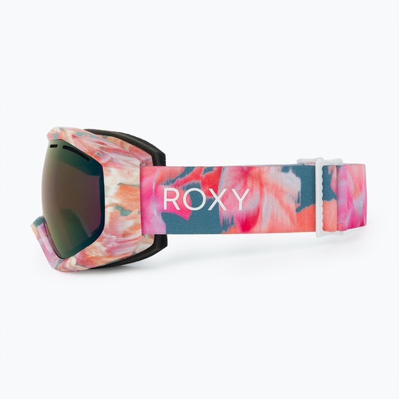 Snowboardbrille für Frauen ROXY Sunset ART J 2021 stone blue jorja / amber rose ml blue 4