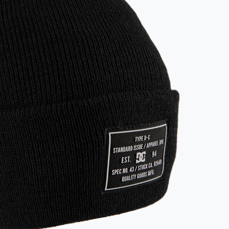 Wintermütze für Männer DC Label black 3