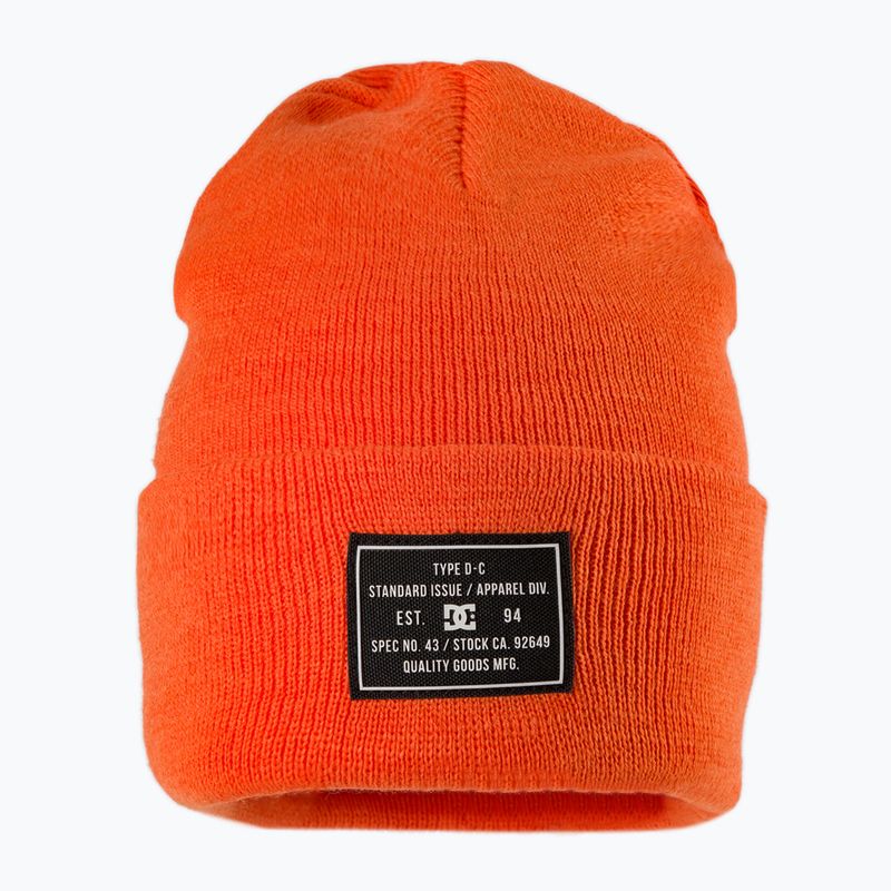 Wintermütze für Männer DC Label orangeade 2