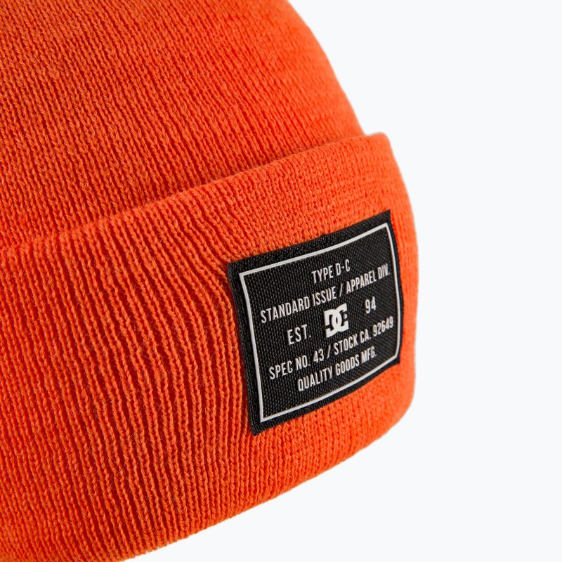 Wintermütze für Männer DC Label orangeade 3