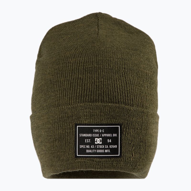 Wintermütze für Männer DC Label olive night 2