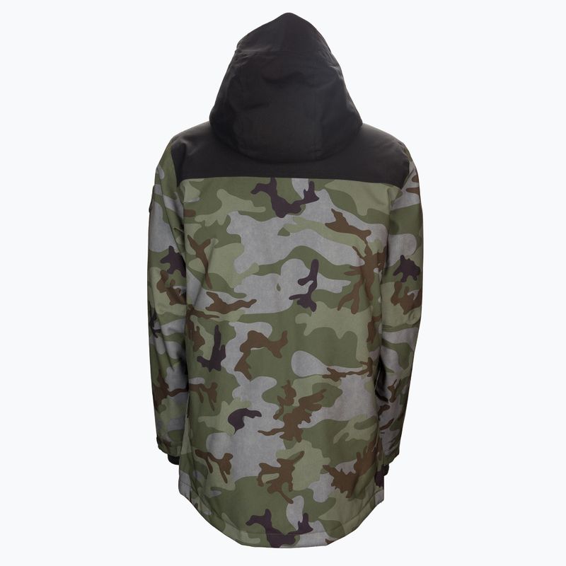 Snowboardjacke für Männer DC Haven woodland camo castlerock 2
