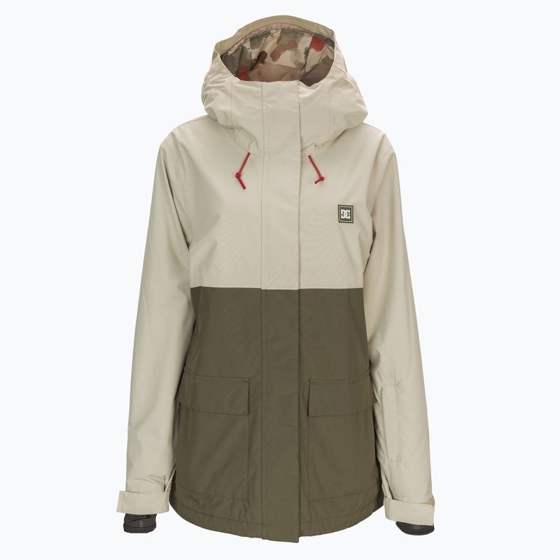Snowboardjacke für Frauen DC Cruiser overcast 12