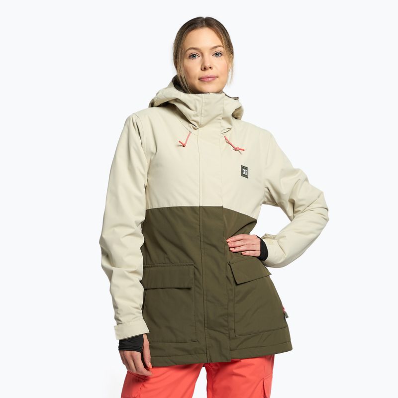 Snowboardjacke für Frauen DC Cruiser overcast