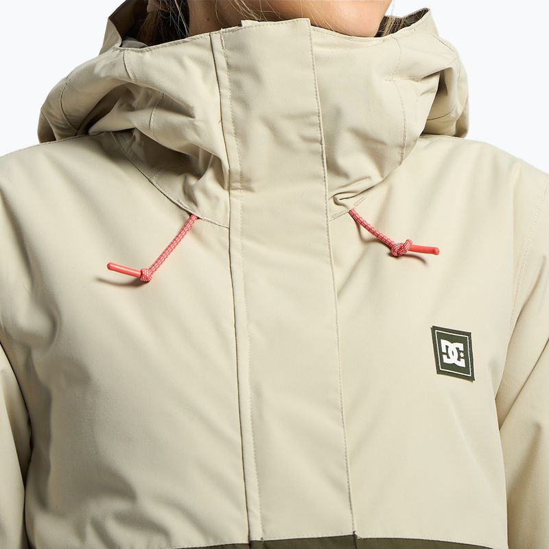 Snowboardjacke für Frauen DC Cruiser overcast 6