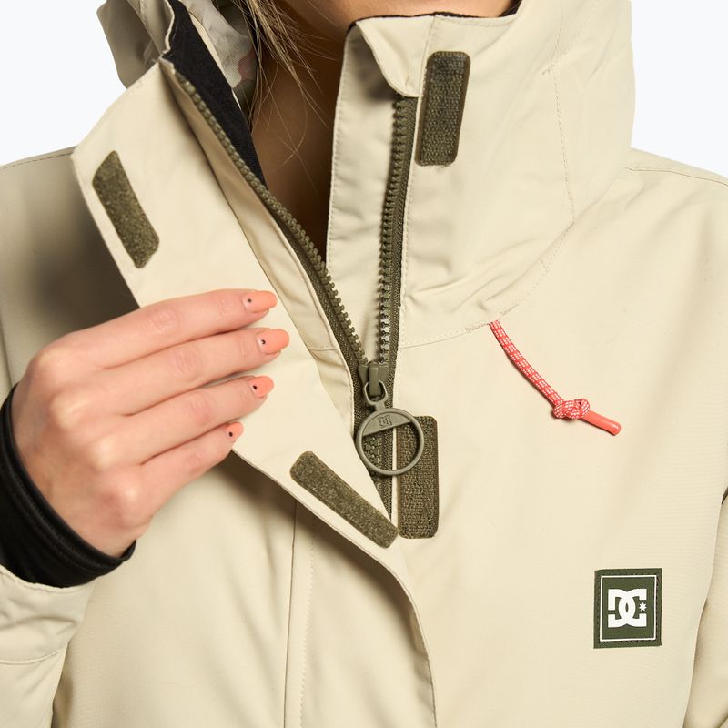 Snowboardjacke für Frauen DC Cruiser overcast 7