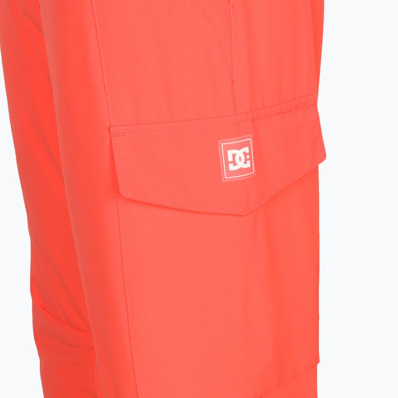 Snowboard-Hose für Frauen DC Nonchalant hot coral 9
