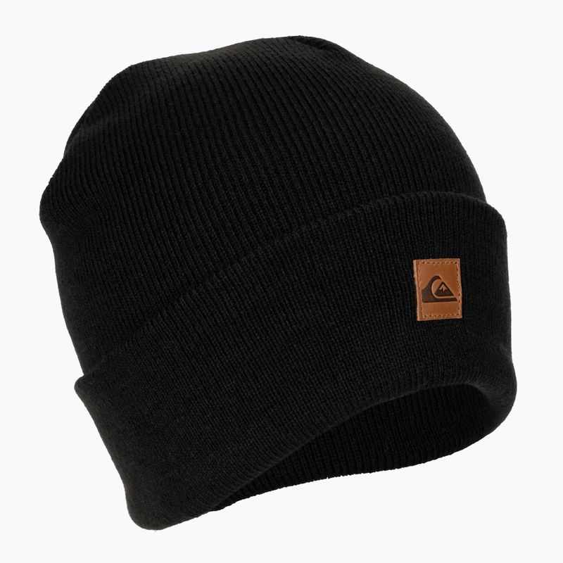 Herren Quiksilver Brigade Beanie Snowboard Mütze echt schwarz