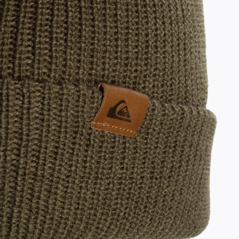 Herren Quiksilver Routine Snowboardmütze grün EQYHA03299 3