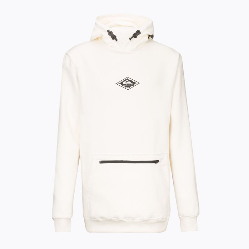 Quiksilver Herren Big Logo Tech Snowboard Sweatshirt weiß EQYFT04378