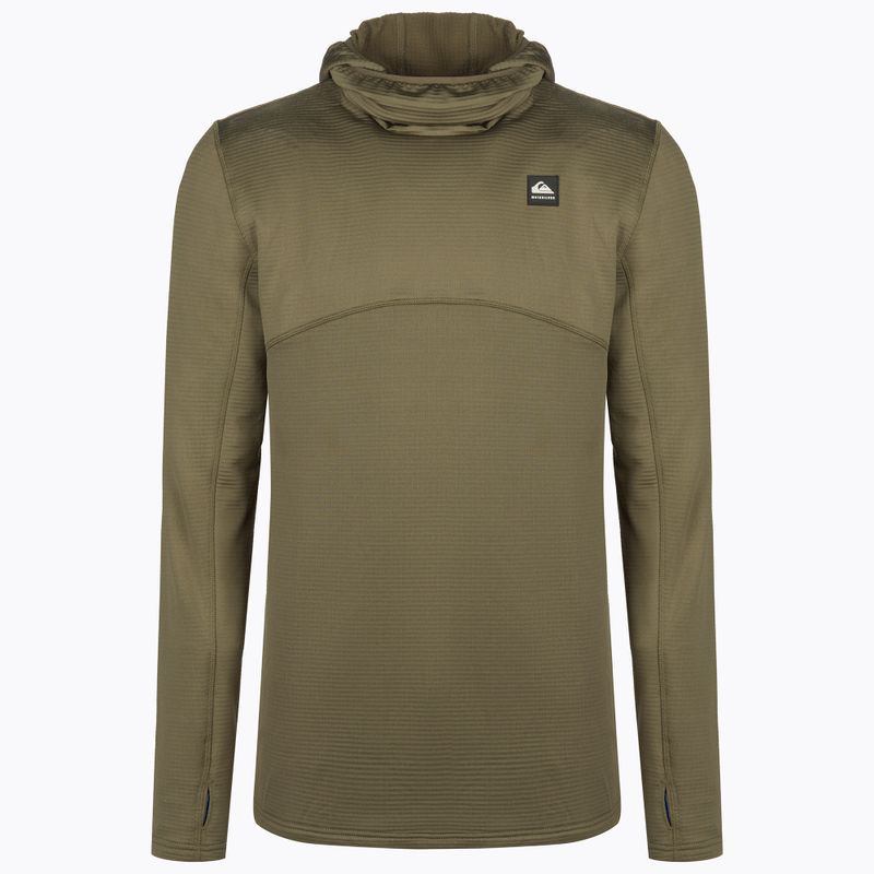 Quiksilver Steep Point Herren Snowboard Sweatshirt grün EQYFT04373