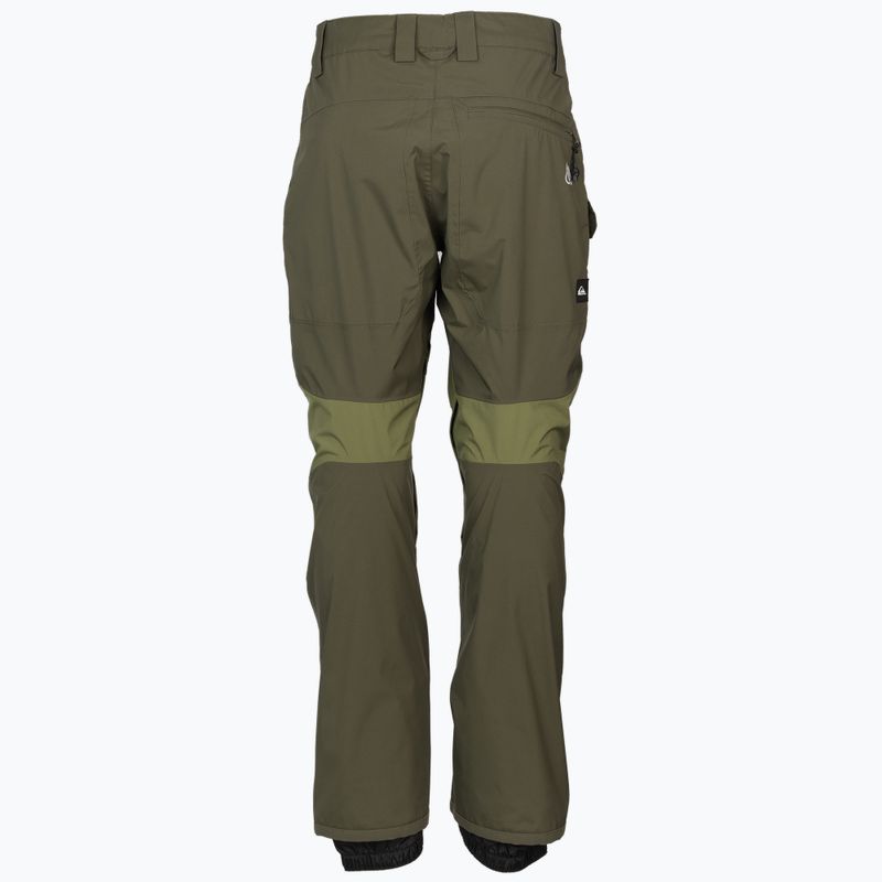 Quiksilver Herren Tr Stretch Snowboardhose grün EQYTP03165 2
