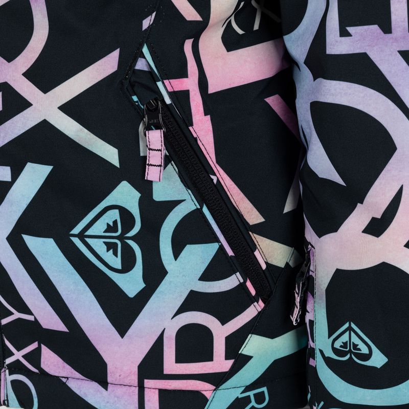 Snowboardjacke für Kinder ROXY Jet Ski 2021 black 5