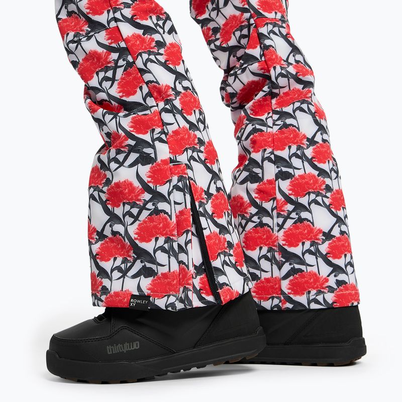 Snowboard-Hose für Frauen ROXY Rowley X ROXY High 2021 bright white/white red 7