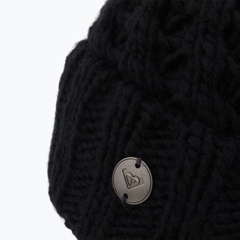 Wintermütze für Kinder ROXY Blizzard Girl 2021 true black 3
