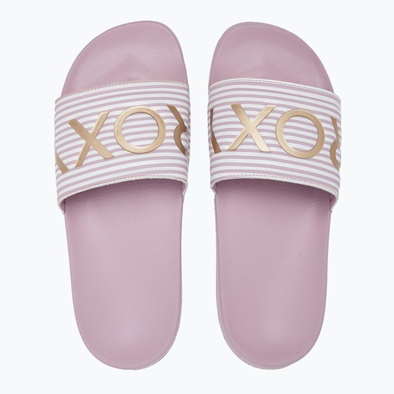 ROXY Slippy II Damen Flip-Flops grün lila Dunst