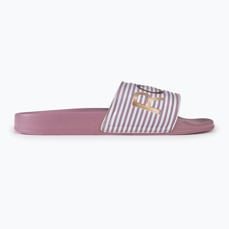 ROXY Slippy II Damen Flip-Flops grün lila Dunst 2