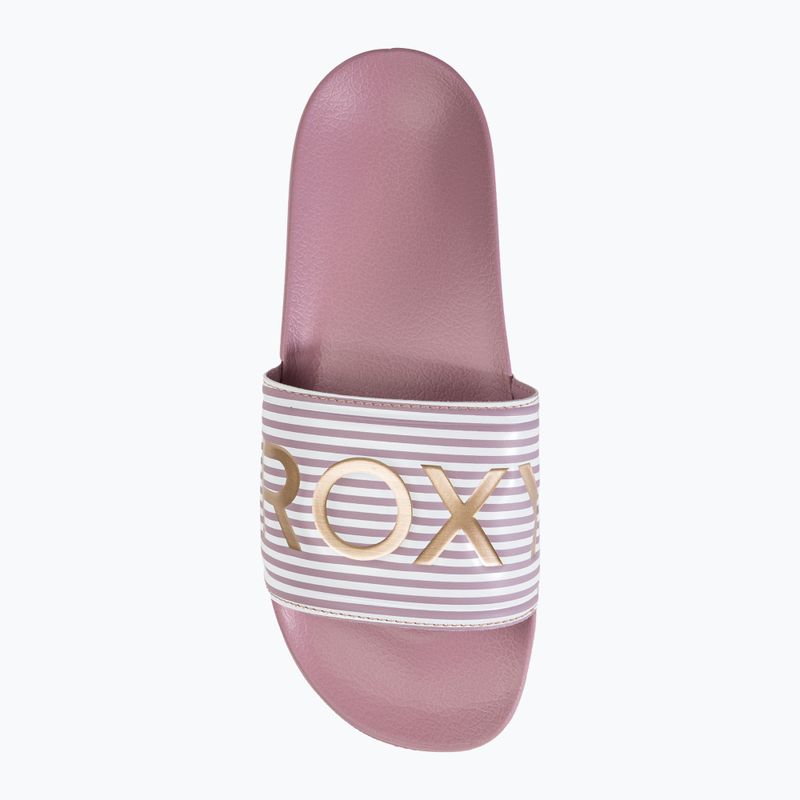ROXY Slippy II Damen Flip-Flops grün lila Dunst