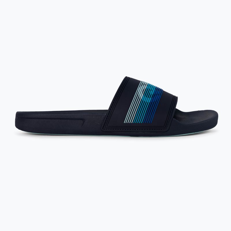 Herren-Flip-Flops Quiksilver Rivi Wordmark Slide blue/blue/blue 2