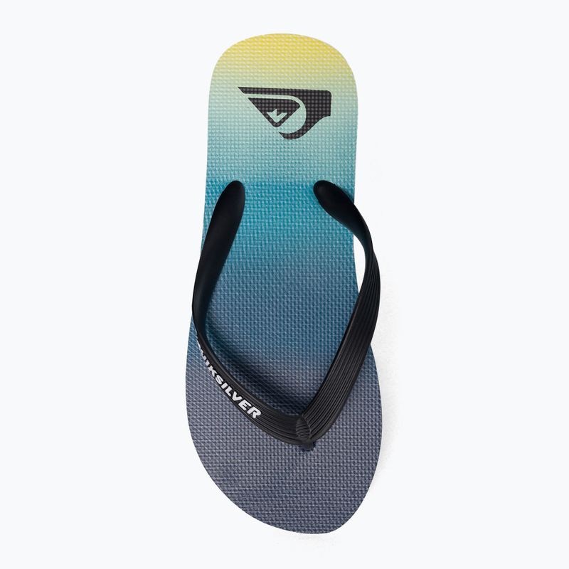 Herren-Flip-Flops Quiksilver Molokai Newwave black/blue/blue 6
