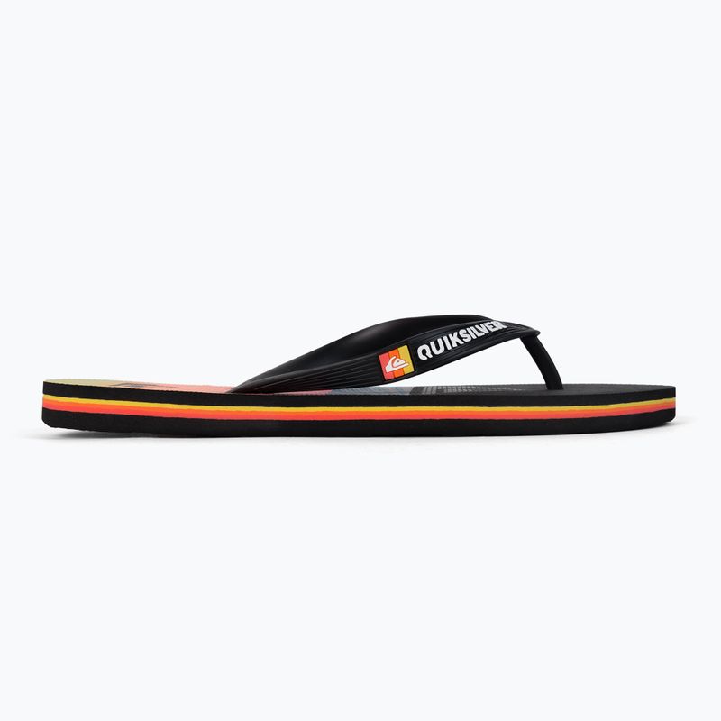 Herren-Flip-Flops Quiksilver Molokai Panel black 2