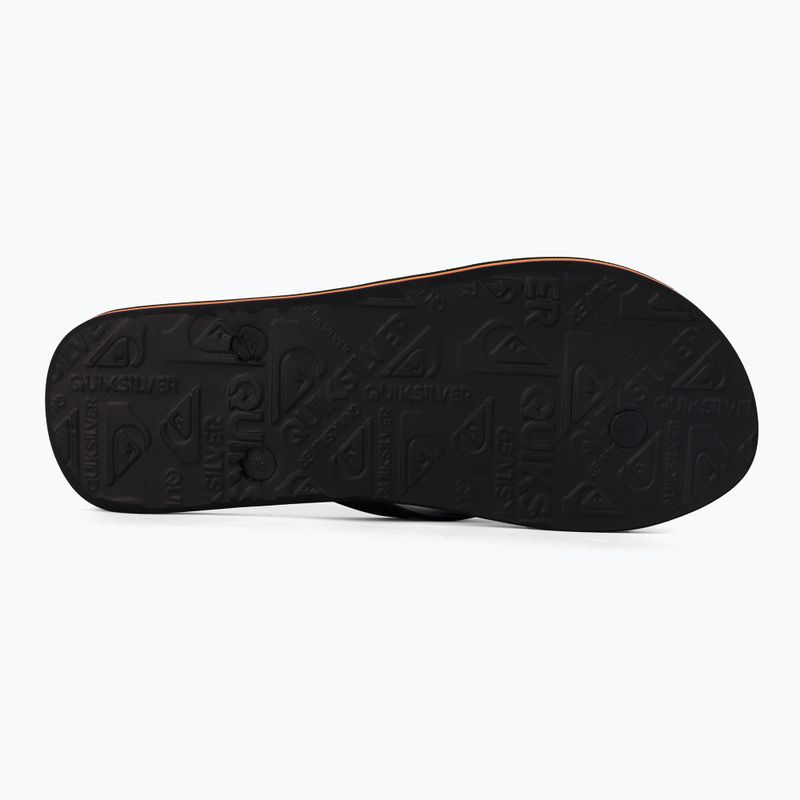 Herren-Flip-Flops Quiksilver Molokai Panel black 4