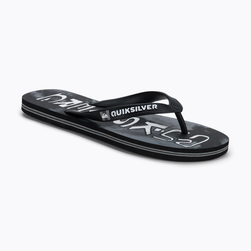 Herren-Flip-Flops Quiksilver Molokai Acid Drop black