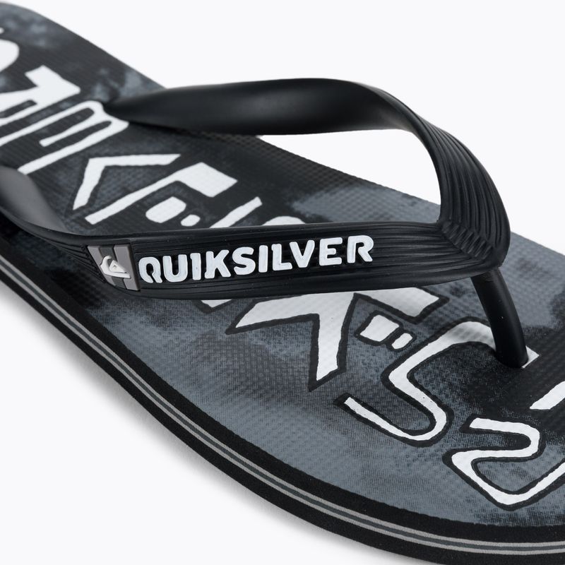 Herren-Flip-Flops Quiksilver Molokai Acid Drop black 7