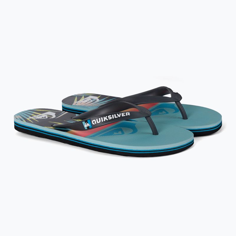 Herren-Flip-Flops Quiksilver Molokai Panel blue 5