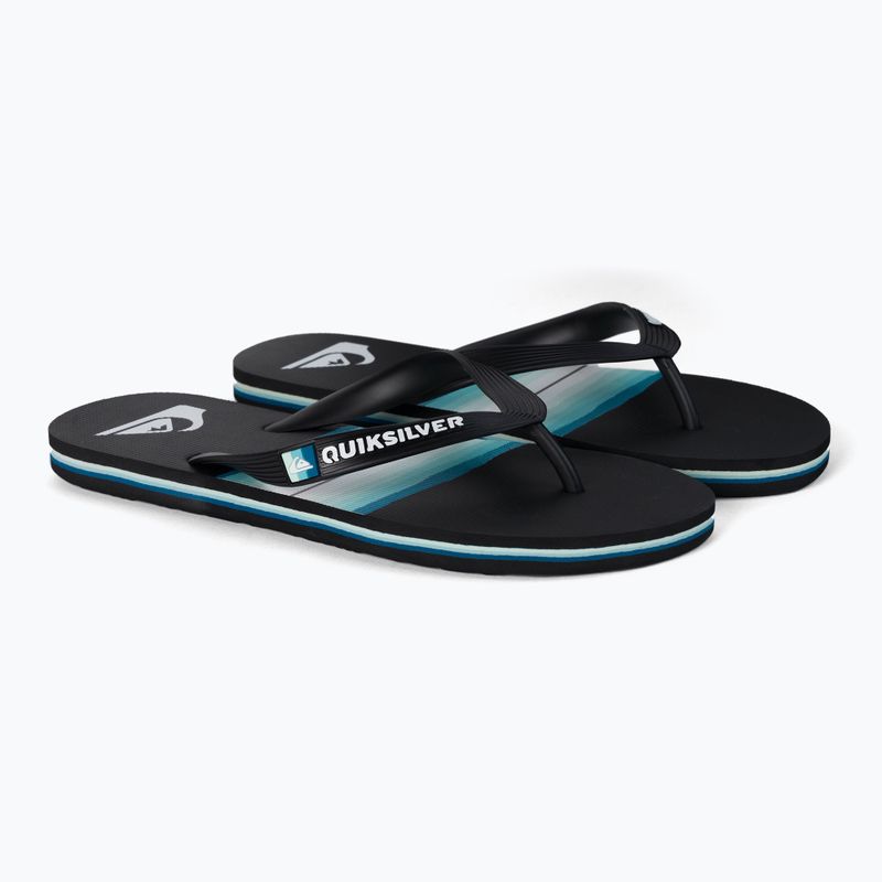 Herren-Flip-Flops Quiksilver Molokai Resin Tint black 5