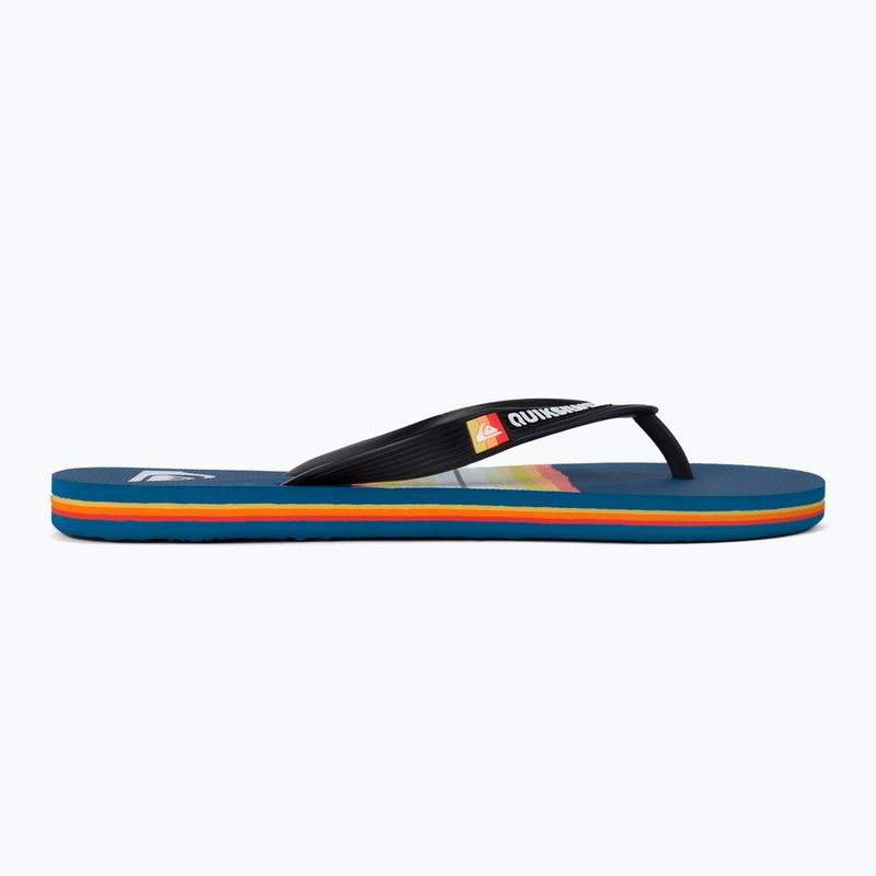 Herren-Flip-Flops Quiksilver Molokai Resin Tint blue 2
