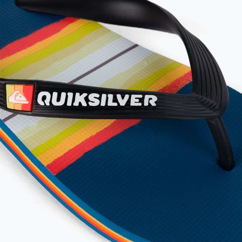 Herren-Flip-Flops Quiksilver Molokai Resin Tint blue 7