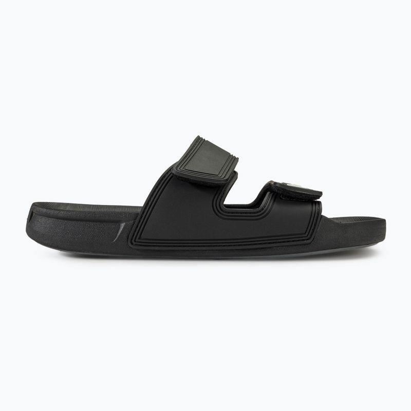 Quiksilver Rivi Double Adjust Herren Flip-Flops schwarz/grau/schwarz 2