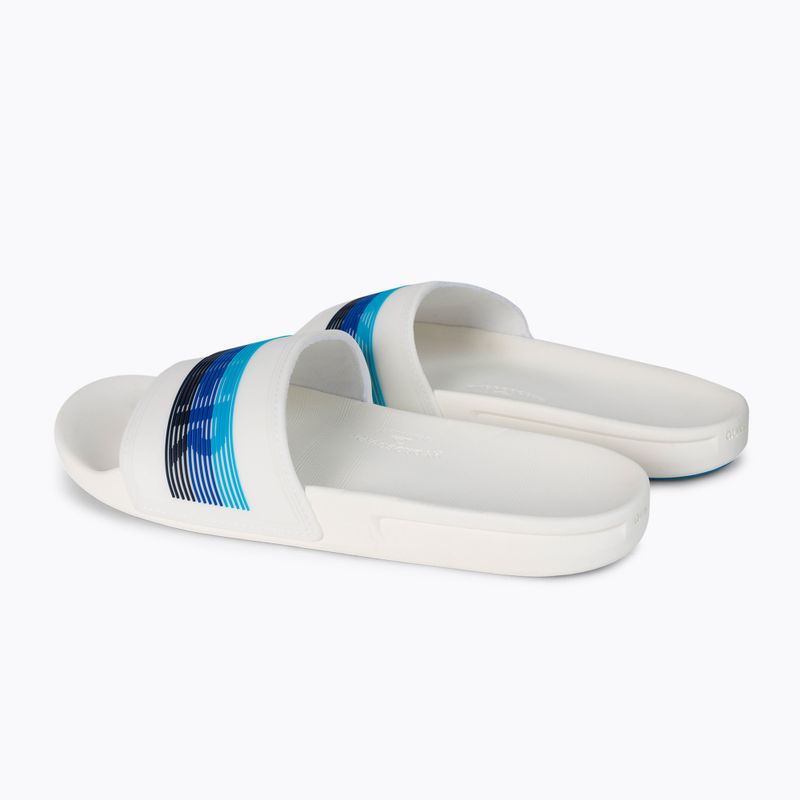 Herren-Flip-Flops Quiksilver Rivi Wordmark Slide white/white/blue 3